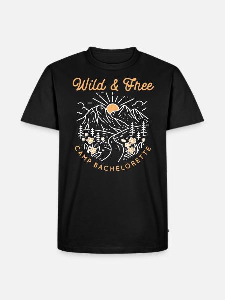 Bachelorette Hen Party Bride - Men's Premium Organic T-Shirt - black