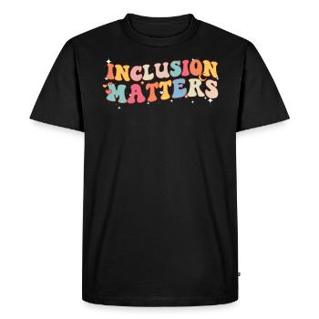 Journée de sensibilisation à l’autisme Cadeau autiste - T-shirt Premium bio Homme - noir - Devant - Nico (187cm)