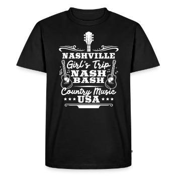 Enterrement de vie de jeune fille mariée - T-shirt Premium bio Homme - noir - Devant - Nico (187cm)