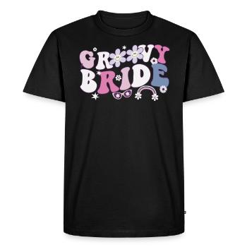 Enterrement de vie de jeune fille mariée - T-shirt Premium bio Homme - noir - Devant - Nico (187cm)
