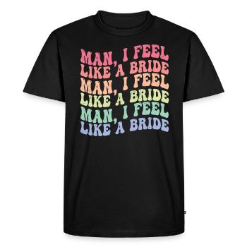 Bachelor Bachelor Party - Men's Premium Organic T-Shirt - black - Front - Nico (187cm)