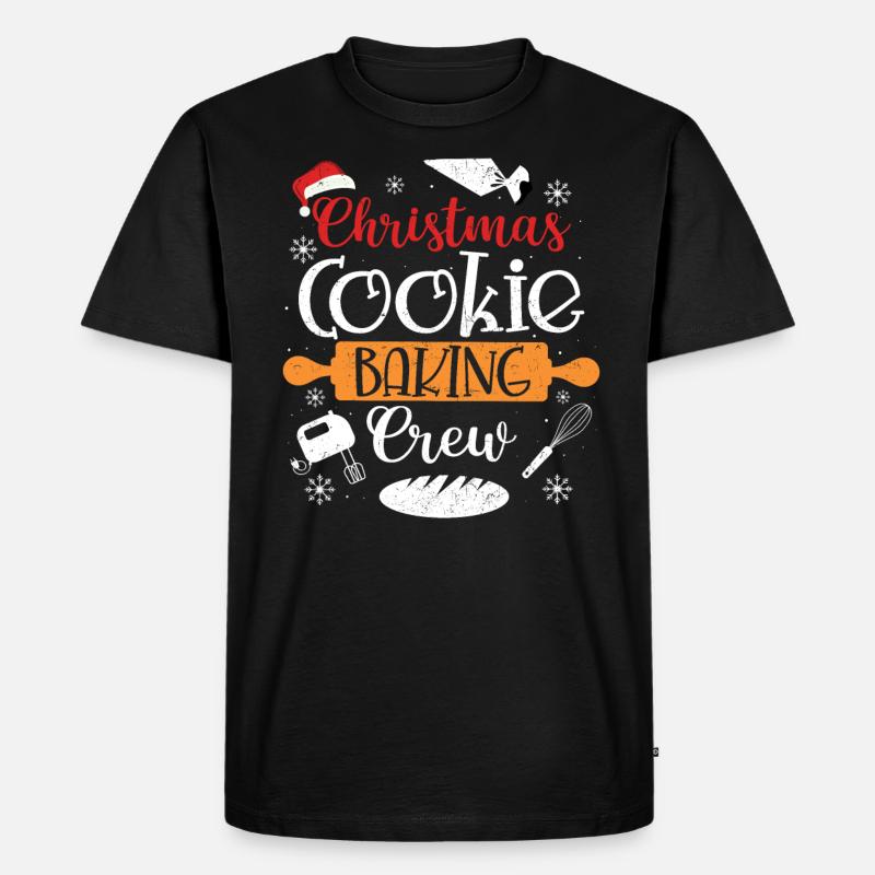 Bäcker - Männer Premium Bio T-Shirt - Schwarz