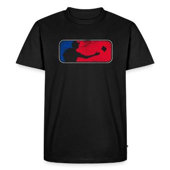 Cornhole - T-shirt Premium bio Homme - noir - Devant - Nico (187cm)