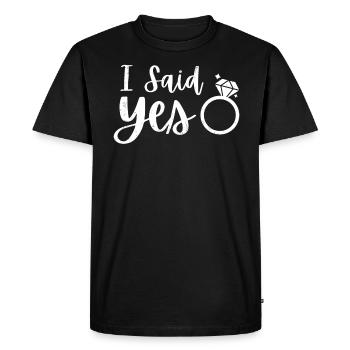 Bachelor Bachelor Party - Men's Premium Organic T-Shirt - black - Front - Nico (187cm)