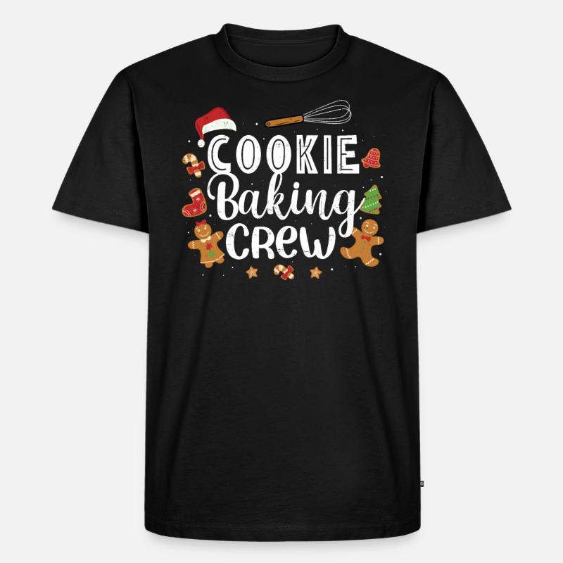 Bäcker - Männer Premium Bio T-Shirt - Schwarz