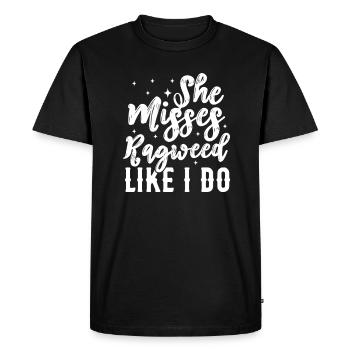 Cadeau de musique country country music - T-shirt Premium bio Homme - noir - Devant - Nico (187cm)