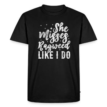 Pays - T-shirt Premium bio Homme - noir - Devant - Nico (187cm)