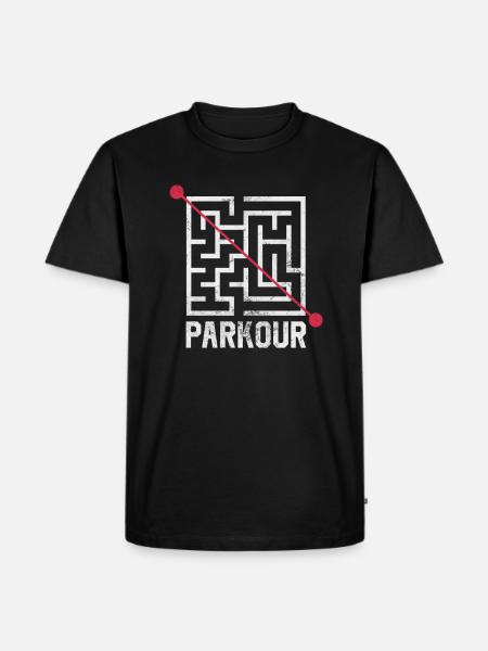 Parkour - T-shirt Premium bio Homme - noir