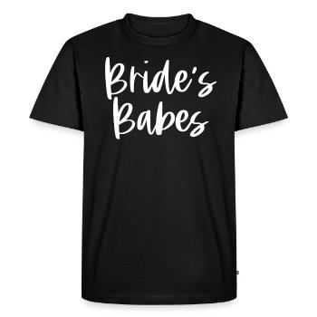 Enterrement de vie de jeune fille mariée - T-shirt Premium bio Homme - noir - Devant - Nico (187cm)