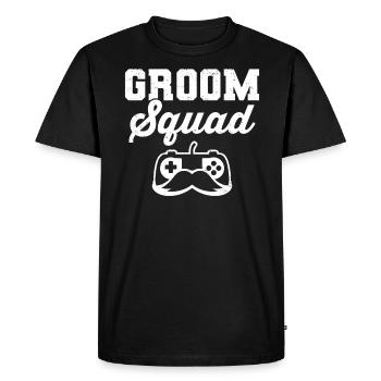 Bachelor bachelor party - Men's Premium Organic T-Shirt - black - Front - Nico (187cm)