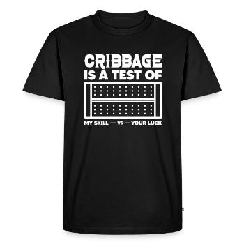 Jeux de société Jeux de société Jeux de nuit Jeux de société Cadeau - T-shirt Premium bio Homme - noir - Devant - Nico (187cm)