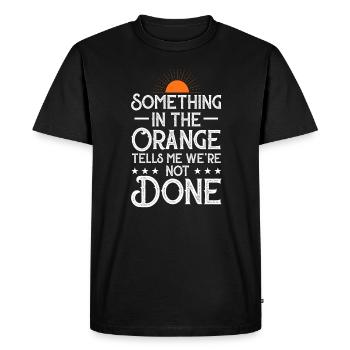 Musique country Cadeau de musique country - T-shirt Premium bio Homme - noir - Devant - Nico (187cm)