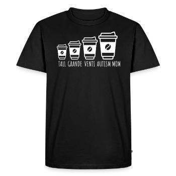 Autism Awareness Day Autistic Gift - Men's Premium Organic T-Shirt - black - Front - Nico (187cm)