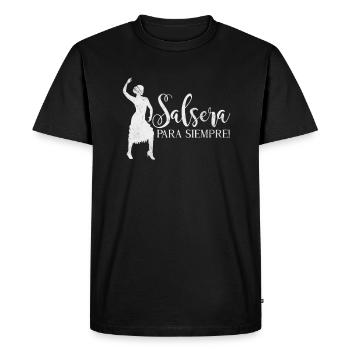 Salsa - T-shirt Premium bio Homme - noir - Devant - Nico (187cm)