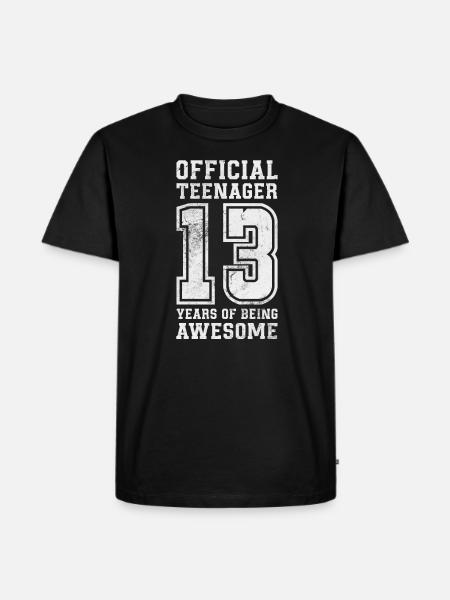 Adolescent - T-shirt Premium bio Homme - noir