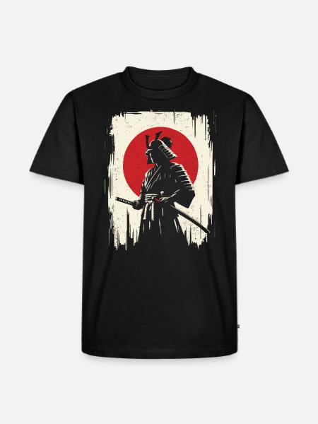 Samurai - Men's Premium Organic T-Shirt - black
