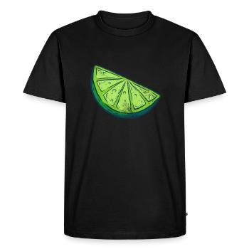 Téquila - T-shirt Premium bio Homme - noir - Devant - Nico (187cm)