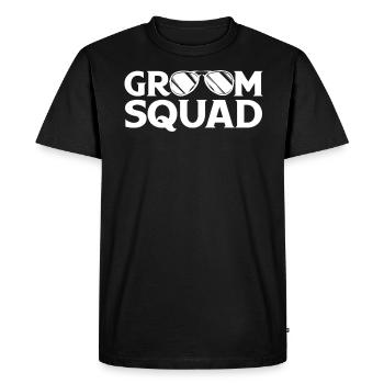 Enterrement de vie de jeune fille et de jeune fille - T-shirt Premium bio Homme - noir - Devant - Nico (187cm)
