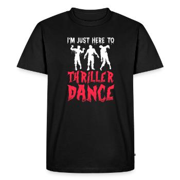 Zombie Zombie Chasseur de Zombie Apocalypse Cadeau - T-shirt Premium bio Homme - noir - Devant - Nico (187cm)