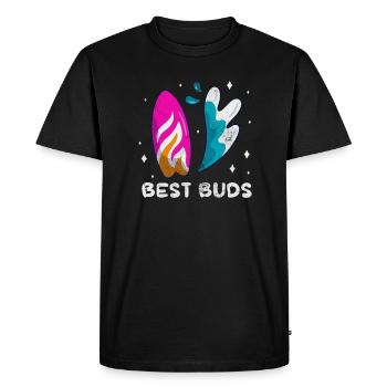 Wakeboard - T-shirt Premium bio Homme - noir - Devant - Nico (187cm)