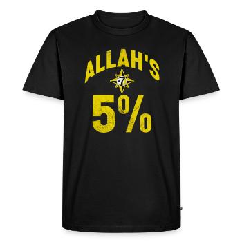 Musulman - T-shirt Premium bio Homme - noir - Devant - Nico (187cm)