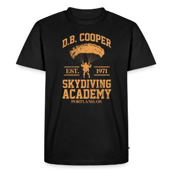 Skydive - T-shirt Premium bio Homme - noir - Devant - Nico (187cm)
