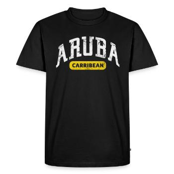 Aruba - T-shirt Premium bio Homme - noir - Devant - Nico (187cm)