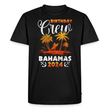 Bahamas - T-shirt Premium bio Homme - noir - Devant - Nico (187cm)