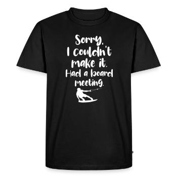 Wakeboard Wakeboarder Wakeboard Cadeau - T-shirt Premium bio Homme - noir - Devant - Nico (187cm)