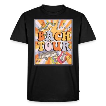 Enterrement de vie de jeune fille de garçon - T-shirt Premium bio Homme - noir - Devant - Nico (187cm)