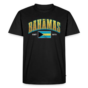Bahamas - T-shirt Premium bio Homme - noir - Devant - Nico (187cm)