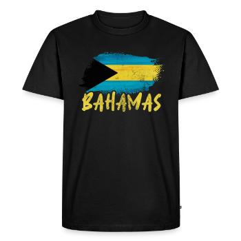 Bahamas - T-shirt Premium bio Homme - noir - Devant - Nico (187cm)