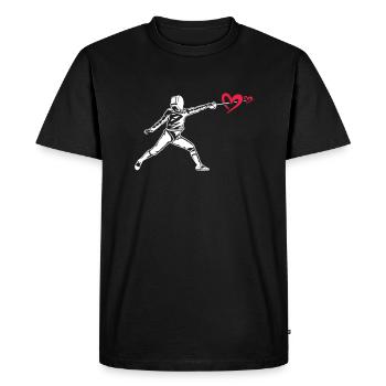 Fencing Sword Sabre Epee Fencing Gift - Men's Premium Organic T-Shirt - black - Front - Nico (187cm)