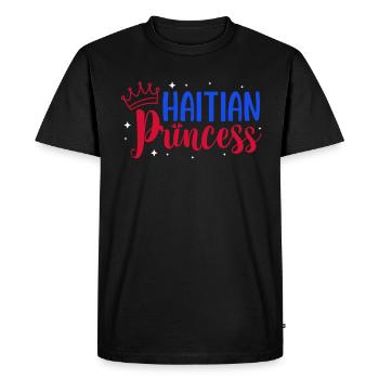 Vacances Haïti Caraïbes - T-shirt Premium bio Homme - noir - Devant - Nico (187cm)
