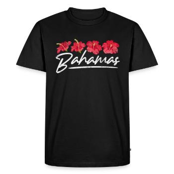 Bahamas - T-shirt Premium bio Homme - noir - Devant - Nico (187cm)