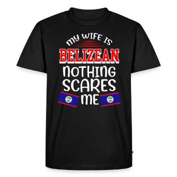 Belize Latino Belizean Belizean Maya Gift - Men's Premium Organic T-Shirt - black - Front - Nico (187cm)