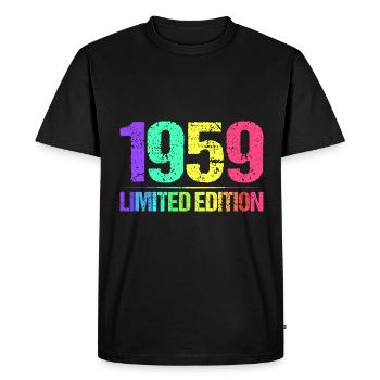 1959 Édition Limitée Vintage 59er Retro Vintage - T-shirt Premium bio Homme - noir - Devant - Nico (187cm)