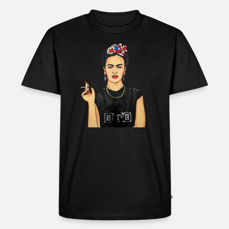 FRD logo - Männer Premium Bio T-Shirt - Schwarz