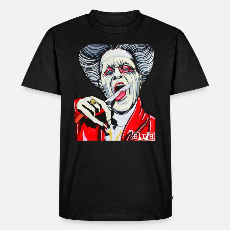 DRC-logo - Männer Premium Bio T-Shirt - Schwarz