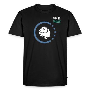 Mr Suicide Sheep - T-shirt Premium bio Homme - noir - Devant - Nico (187cm)