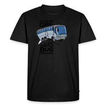 0710 Coach - T-shirt Premium bio Homme - noir - Devant - Nico (187cm)