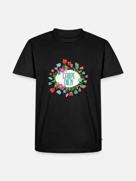 Carpe Diem - Men's Premium Organic T-Shirt - black