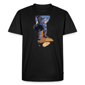 Cyka Blin, damn pancake! Gift idea - Men's Premium Organic T-Shirt - black - Front - Nico (187cm)