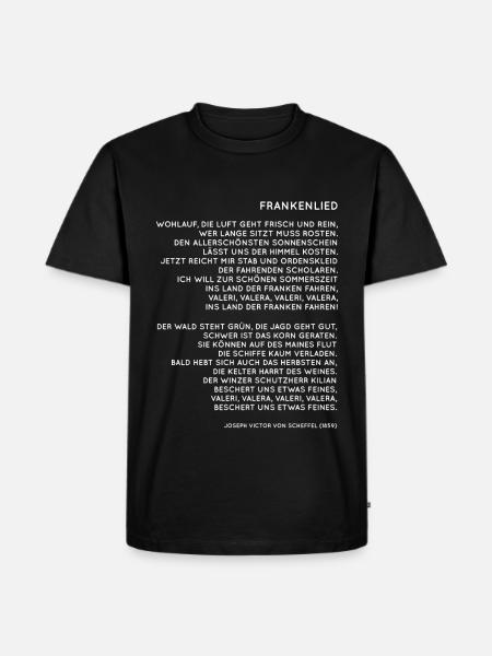 Franken Frankenlied - Men's Premium Organic T-Shirt - black