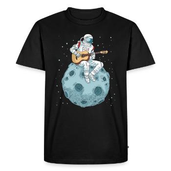 Guitare cadeau guitare guitare - T-shirt Premium bio Homme - noir - Devant - Nico (187cm)