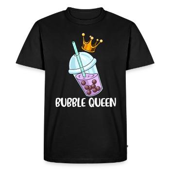 Bubble Tea Gechenk Femmes Boba Tea Bubble Tea - T-shirt Premium bio Homme - noir - Devant - Nico (187cm)