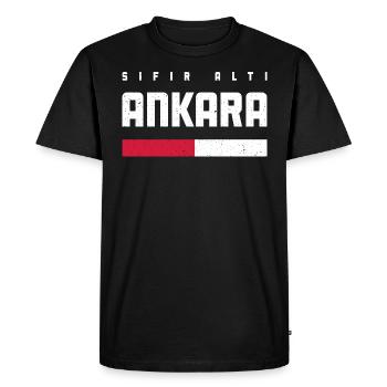 Ankara 06 - T-shirt Premium bio Homme - noir - Devant - Nico (187cm)