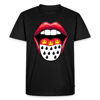 Carnaval de Cologne Armoiries de Cologne Cologne Veedel Kölle - T-shirt Premium bio Homme - noir - Devant - Nico (187cm)