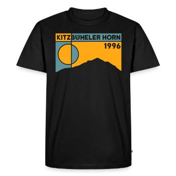 Kitzbüheler Horn Randonnée Kitzbühel Randonnée Tyrol - T-shirt Premium bio Homme - noir - Devant - Nico (187cm)