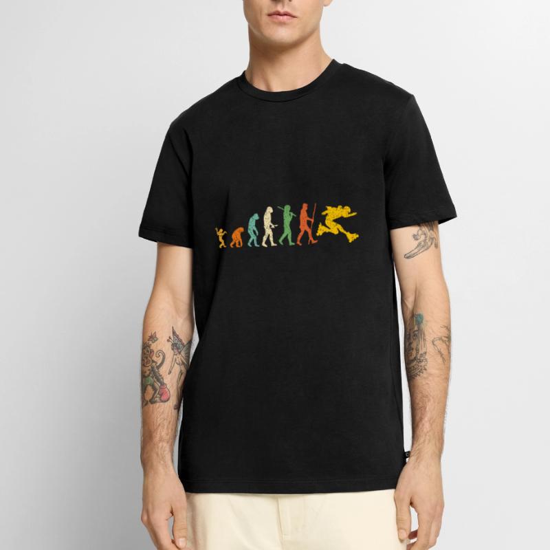 Roller Evolution T-shirt Premium bio Homme
